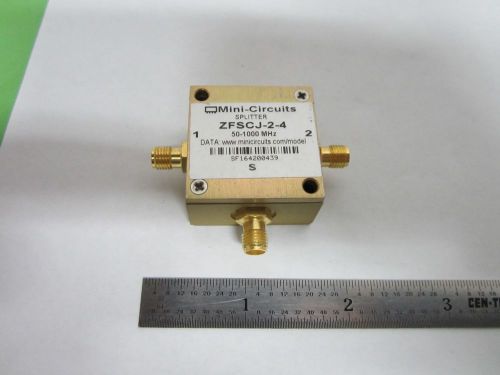 MINI CIRCUITS SPLITTER ZFSCJ-2-4  1 GHz RF MICROWAVE FREQUENCY BIN#F3-62