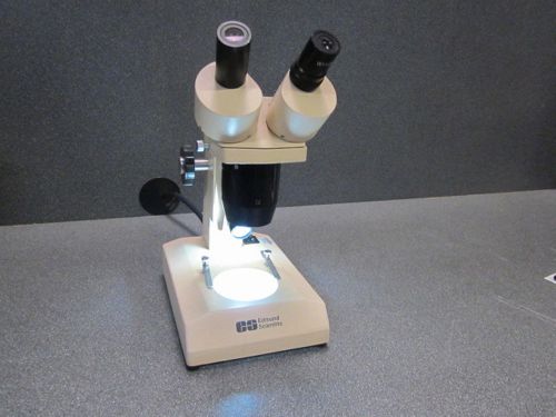 Edmund Scientific Microscopes 1X-3X Stereo Microscope with 2 light sources