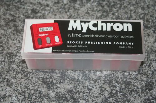 NEW MyChron Easy To Use Student Timer 6 Pack  NEW Reading Math