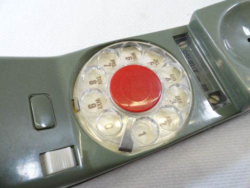 Vintage Rotary Green Northern Electric Lineman&#039;s Hand Set Butt Set Phone