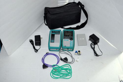 Microtest pentascanner &amp; 2-way injector w/adapters, cables, &amp; bag for sale