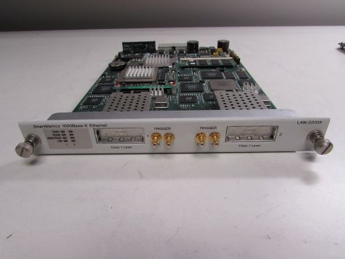 Spirent Smartbits LAN-3310A (2 port, 1000Base-X GBIC), LAN3310A for SMB600B/C