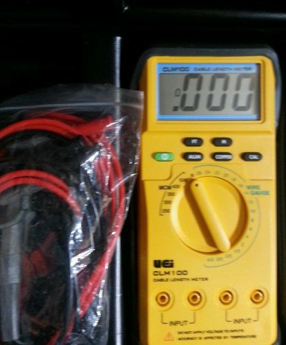 Uei instrument clm100 cable length meter free shipping and never used!! new!!!!! for sale
