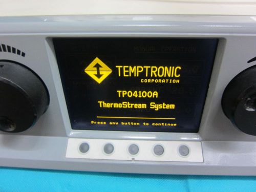 TEMPTRONIC Thermostream TP04100A TPO4100A-2 Thermal