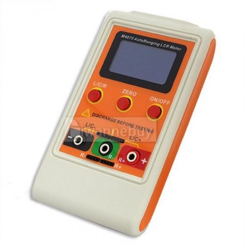 M4070 autoranging lcr meter up to 100h 100mf 20mr, 1% accuracy 5 digit for sale