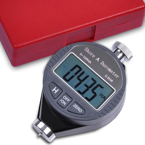 Digital shore a hardness durometer 100ha tester tire rubber lcd display meter for sale