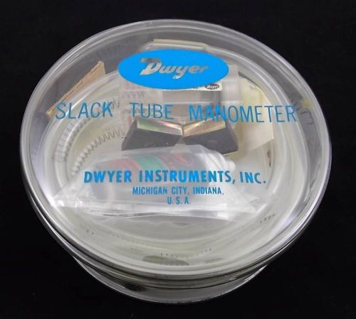 Dwyer Instruments 1211-24 Manometer, Slack Tube, New Old Stock