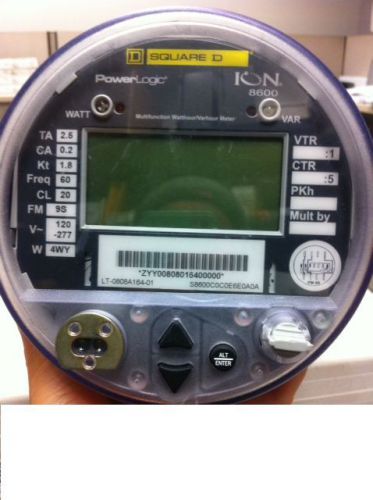 Ion 8600 series advanced revenue meter for sale
