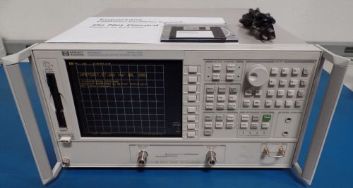 Hp agilent 8753et transmission/reflection network analyzer, 3 ghz calibrated for sale