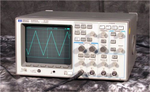 HP 54601A OSCILLOSCOPE / 100MHZ 4-CHANNEL