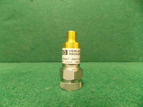 Hewlett Packard Female F - Male N Adapter 85039-60013 *