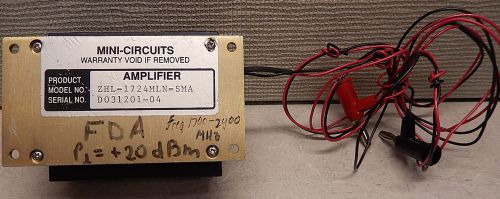 Mini-Circuits ZHL-1724MLN-SMA Amplifier 1.7 - 2.4 GHz 20dB   252