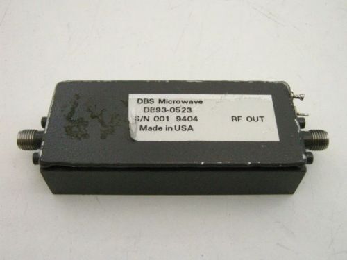 DBS Microwave Power Amplifier 3-3.2 GHz 13 dBm 13dB  3000-3200MHz  TESTED