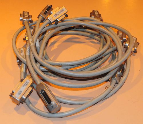 DuPont GPIB Cables lot of 6 2x2.1m, 2x1.1m, 2x.6m
