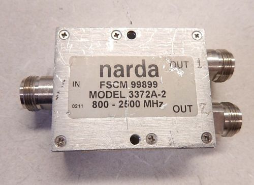 Narda 3372A-2 Power Combiner Divider 800 - 2500 MHz 139