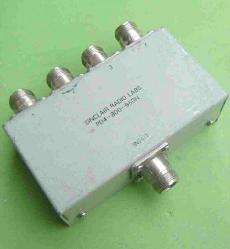 1 Pcs SINCLAIR PD4-800-960N 4-Way Power Divider 800-960M #VA-47