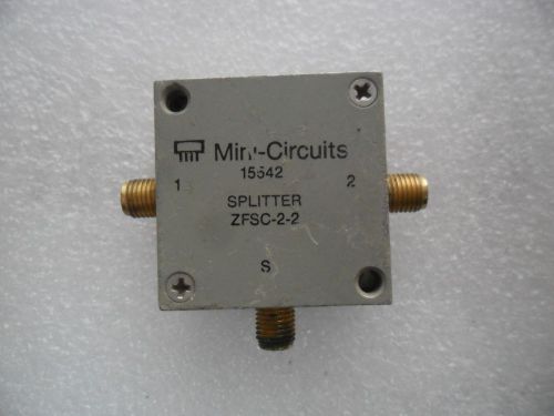 Mini-Circuits 2-Way Power Splitter\Combiner 0.0002-60 MHz 0.125Watt ZFSC-2-2
