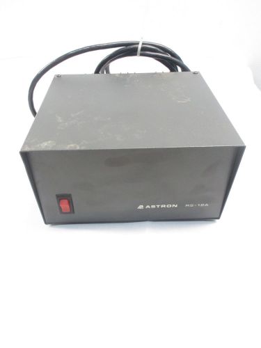 Astron rs-12a 115v-ac 13.8v-dc 300w 3a amp power supply d463924 for sale