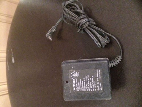 Sears Craftsman  9V DC Volt 170mA AC Battery Charger Power Transformer