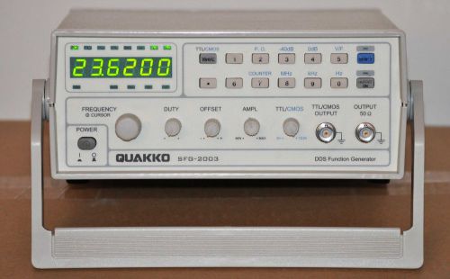3 mhz dds function signal generator sfg-2003 for sale