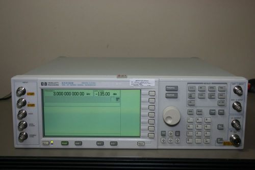 Hp agilent e4436b signal generator opt un8, un9, calibrated, warranty for sale