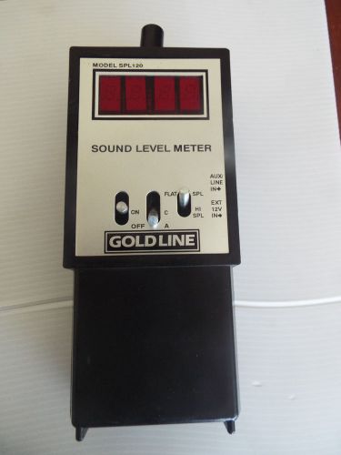 Goldline SPL120 Hand-Held Sound Level Meter