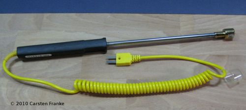 K-type surface thermocouple probe temperature sensor thermometer straight for sale