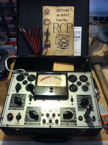 Vintage Tube Tester model 802N by Radio City Products