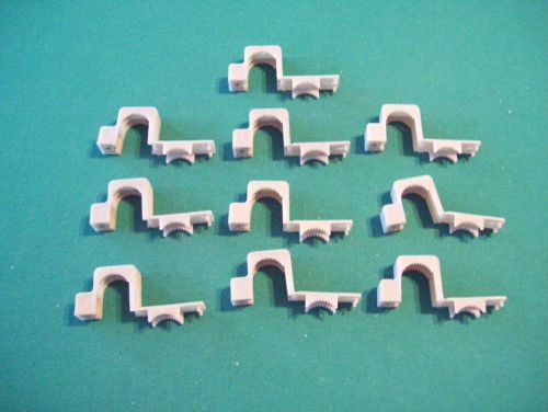 (10) - new - carlon e978e - 3/4&#034; pipe/conduit straps - pvc snap 1-hole strap for sale