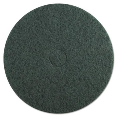 Premier 4020gre standard floor pads, 20&#034; dia, green, 5/carton for sale