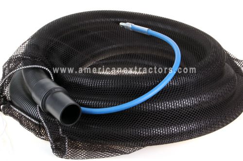 2&#034; hide a hose 25&#039; lead hose made in usa pmf truckmount extractor truck mount for sale