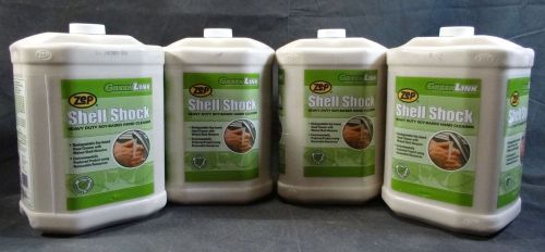 Zep greenlink shell shock heavy duty hand cleanser 1 gal - lot of 4 for sale