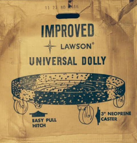 Vintage lawson improved universal dolly/ drum dolly for sale