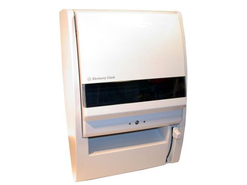 24 New Kimberly-Clark Pearl White Window Convert-A-Matic Towel Dispenser 0971700