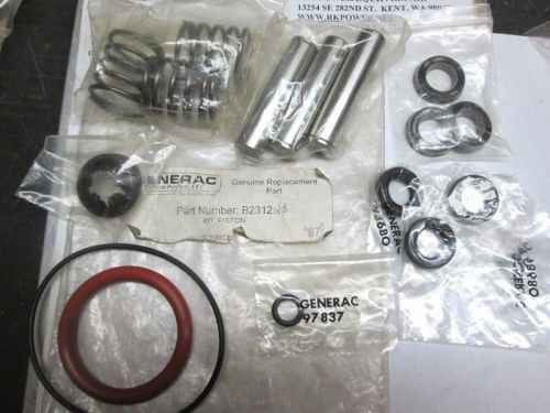 GENERAC Briggs Power Products PISTON &amp; SPRINGS Kit for EG pumps # B2312GS - NEW