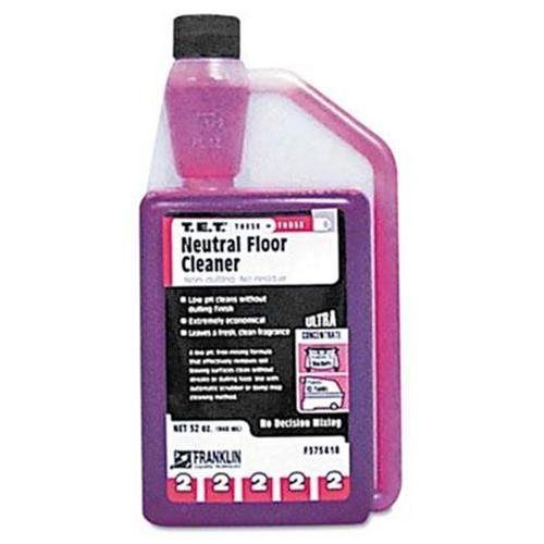 Franklin Cleaning Technology® T.E.T. #2 Neutral Floor Cleaner, Citrus, 32oz Bott