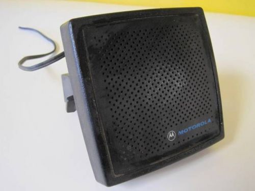 Motorola hsn4019a hsn 4019 a external speaker for mobile radios 2-pin used for sale