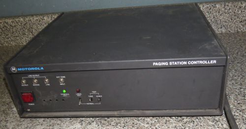 MOTOROLA PAGING STATION CONTROLLER MODEL T3050A