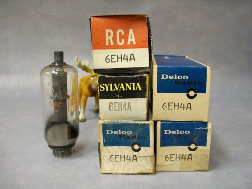 6EH4A Vacuum Tube Various Brands   Lot of 5