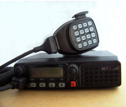 136-174 or 400-480mhz 50w mobile two way radio with 128 channels,dtmf mic tc-271 for sale