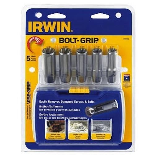 Irwin industrial tools 3094001 bolt-grip deep well set, 5-piece new for sale
