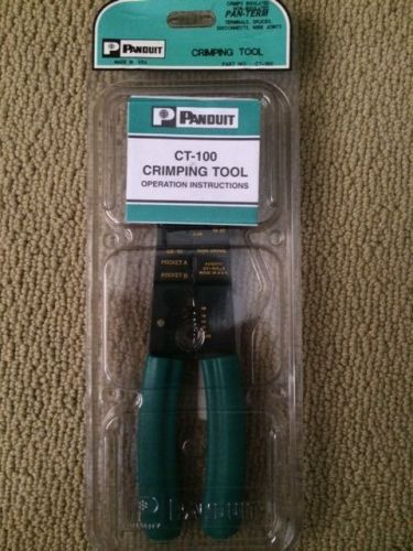 Panduit CT-100 Crimping tool for #22-#10 TERMINAL PRODUCTS
