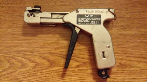 Thomas and betts stainless steel cable tie gun das-250 for sale