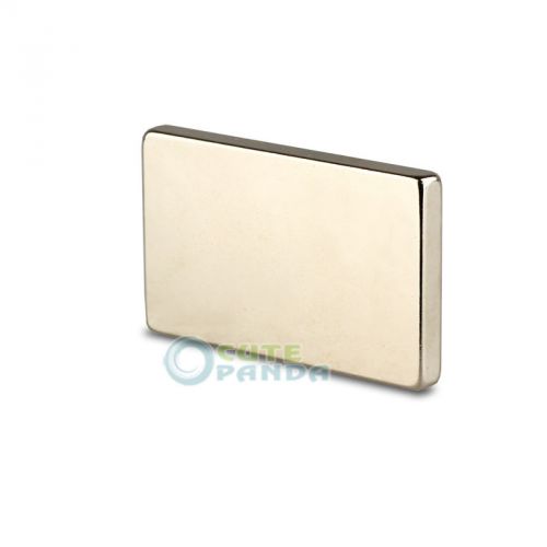 Lot 2pcs super strong block rate n35 magnets 50 x 30 x 5 mm rare earth neodymium for sale