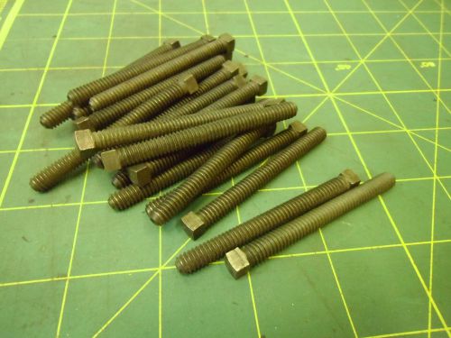 Square head set screws 1/4-20 x 2-1/2 cup point (qty 25) #j55129 for sale