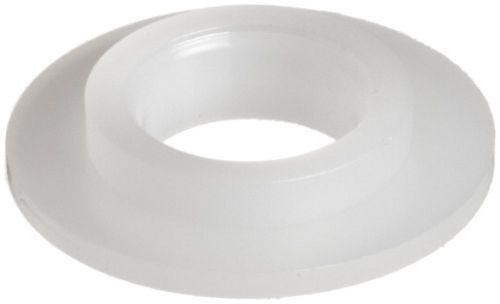 Nylon 6/6 shoulder washer, #10 hole size, 0.2010&#034; id, 0.0500&#034; length pack of 100 for sale