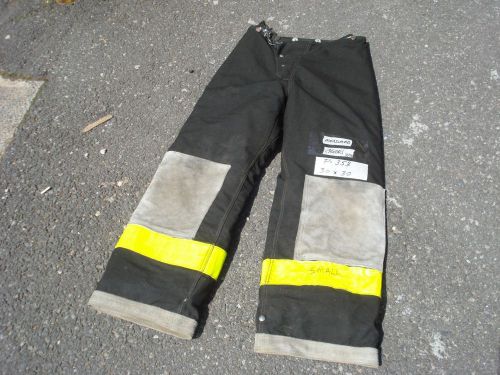 30x30 pants black firefighter turnout bunker fire gear cairns.....p353 for sale