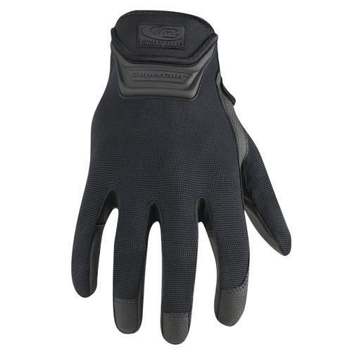 Ringer&#039;s 507-10 Black Spandex Super Cuff Duty Plus Washable Gloves - Large