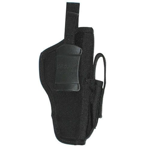 Blackhawk 40AM05BK Ambidextrous Holster W/ Magazine 3.75-4.50 Inch Barrel Black