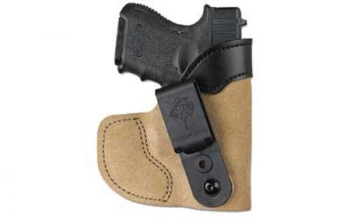 Desantis 111 Pocket-Tuk Pocket Holster RH Natural Glock 26/27 Ruger LC9 Leather